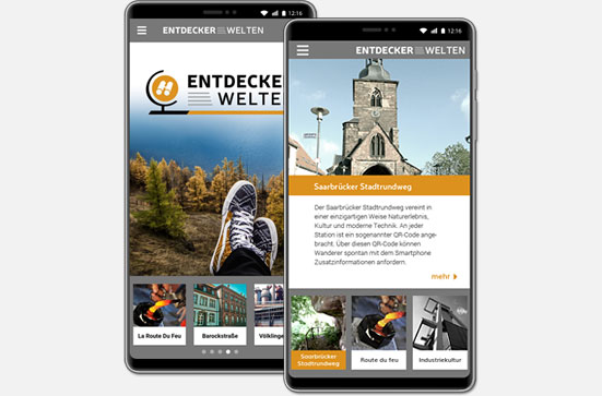 Die kostenlose Entdeckerwelten-App